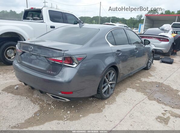 JTHBZ1BL3GA004509 2016 LEXUS GS 350 Gray Trasero derecho