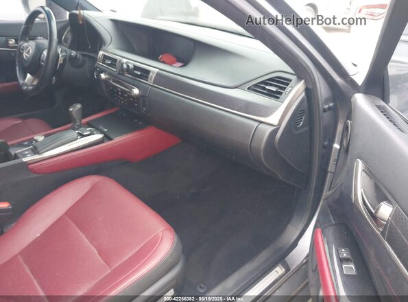 JTHBZ1BL3GA004509 2016 LEXUS GS 350 Gray Vista interior delantera