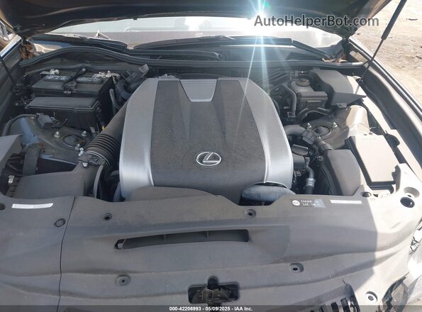 JTHBZ1BL5HA012242 2017 LEXUS GS Black უკანა ხედი