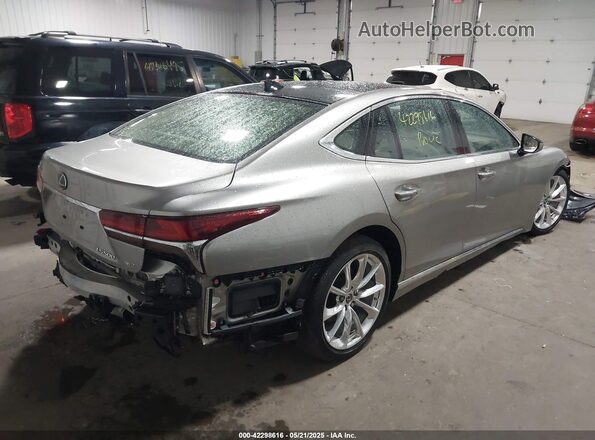 JTHC5LFF2J5002024 2018 LEXUS LS Silver Trasero derecho