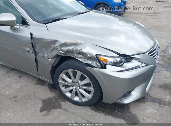 JTHCM1D28G5009768 2016 LEXUS IS 300 Gray Widok z przodu