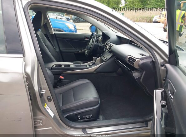 JTHCM1D28G5009768 2016 LEXUS IS 300 Gray Widok wnętrza z przodu
