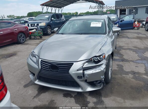 JTHCM1D28G5009768 2016 LEXUS IS 300 Gray Widok zestawu wskaźników