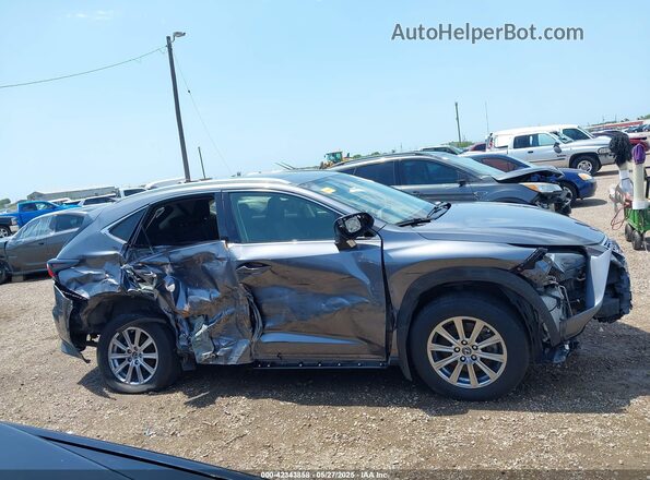 JTJDARBZ1M2198884 2021 LEXUS NX 300 Gray 