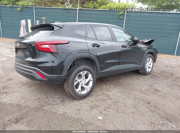 KL77LFEP6SC193252 2025 CHEVROLET TRAX Black Задня права чверть
