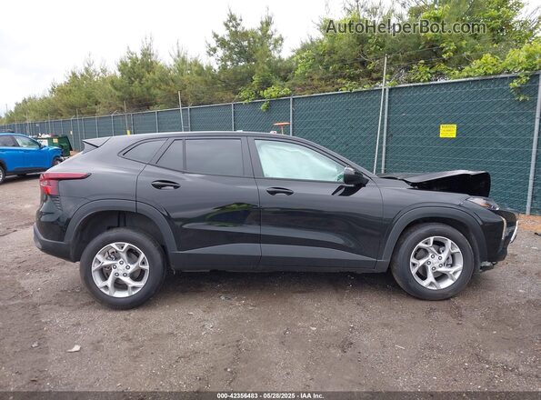 KL77LFEP6SC193252 2025 CHEVROLET TRAX Black Вид задньої частини салону