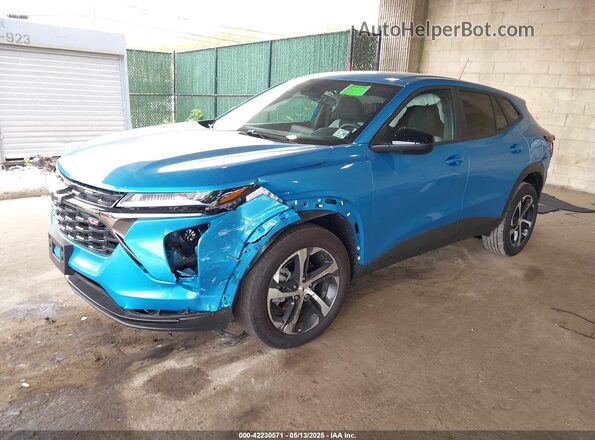 KL77LGEP4SC120161 2025 CHEVROLET TRAX Blue 