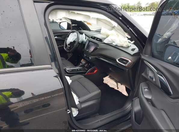KL79MUSL6MB138398 2021 CHEVROLET TRAILBLAZER Black წინა სალონის ხედი
