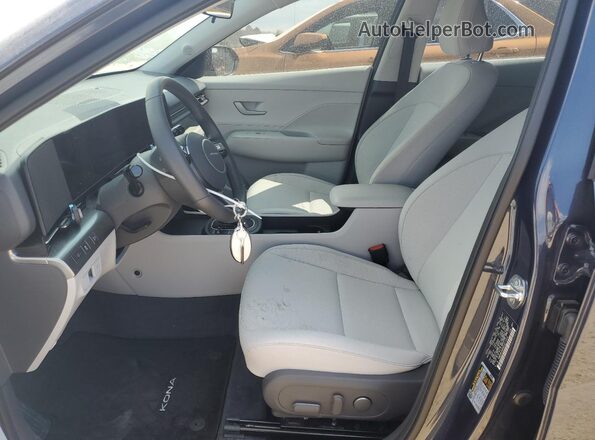 KM8HB3AB9SU211414 2025 HYUNDAI KONA Black Вид салону спереду
