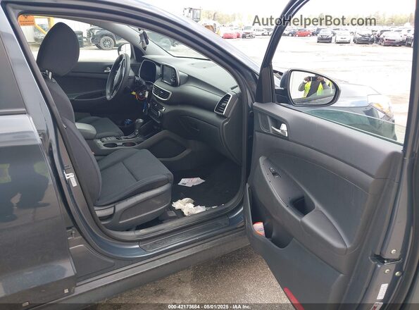 KM8J23A47LU084733 2020 HYUNDAI TUCSON Серый Вид салона спереди