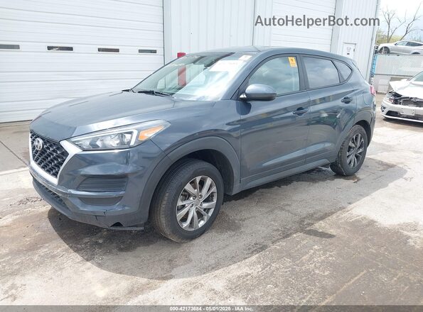 KM8J23A47LU084733 2020 HYUNDAI TUCSON Серый Передняя левая четверть
