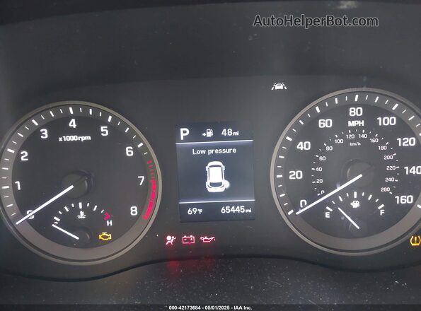 KM8J23A47LU084733 2020 HYUNDAI TUCSON Серый Вид задних сидений