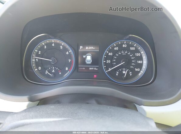KM8K12AA0MU611701 2021 HYUNDAI KONA Gray უკანა სავარძლების ხედი