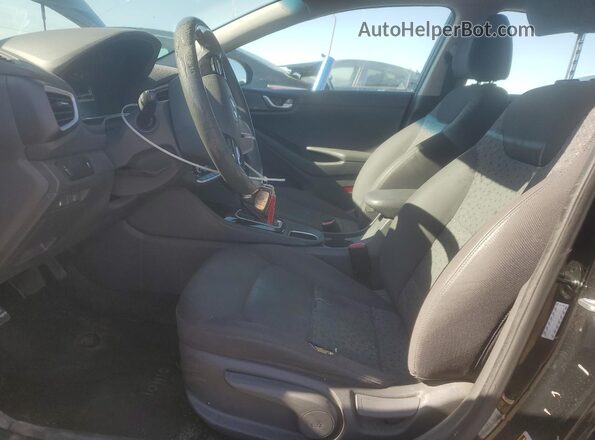 KMHC65LC8HU022438 2017 HYUNDAI IONIQ Black 
