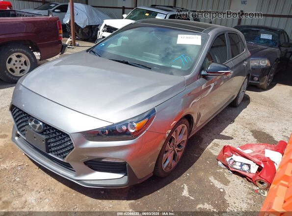 KMHH55LC3LU133478 2020 HYUNDAI ELANTRA GT Gray Передня ліва чверть