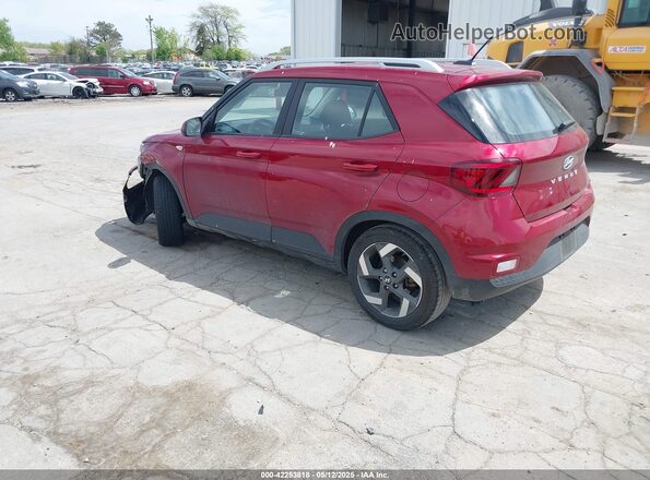 KMHRC8A39RU304712 2024 HYUNDAI VENUE Red Задня ліва чверть