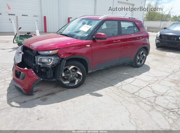 KMHRC8A39RU304712 2024 HYUNDAI VENUE Red Передня ліва чверть