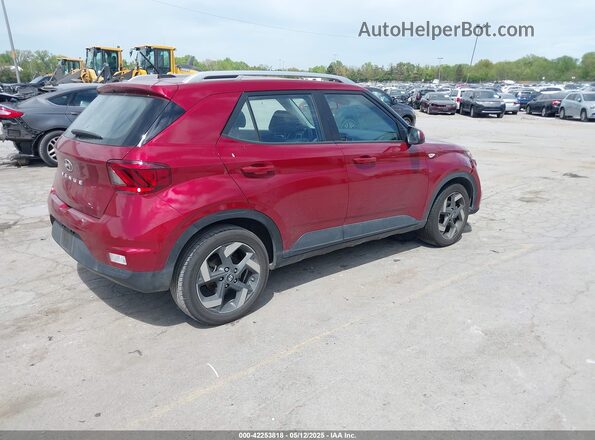 KMHRC8A39RU304712 2024 HYUNDAI VENUE Red Задня права чверть