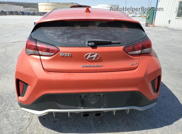KMHTH6AB5LU021444 2020 HYUNDAI VELOSTER Orange Vista trasera