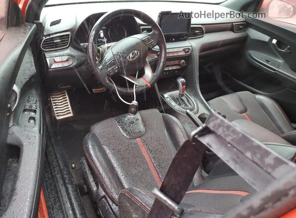 KMHTH6AB5LU021444 2020 HYUNDAI VELOSTER Orange Vista del salpicadero
