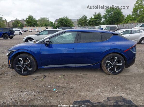 KNDC4DLC9R5222163 2024 KIA EV6 Blue Widok wnętrza 360 stopni