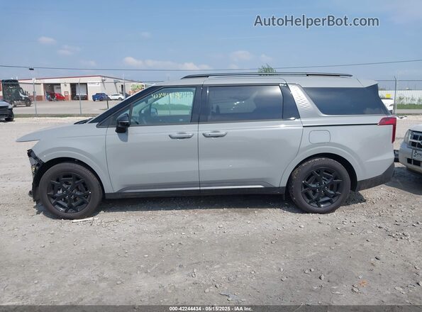 KNDNE5KA8S6042829 2025 KIA CARNIVAL MPV HYBRID Silver Widok wnętrza 360 stopni