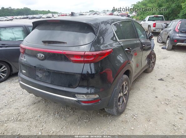 KNDPM3AC5M7930664 2021 KIA SPORTAGE Black Հետևի աջ