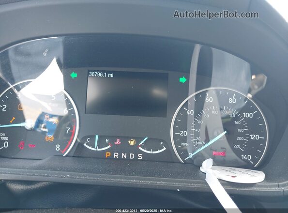 MAJ6S3GL5LC336693 2020 FORD ECOSPORT Blue უკანა სავარძლების ხედი