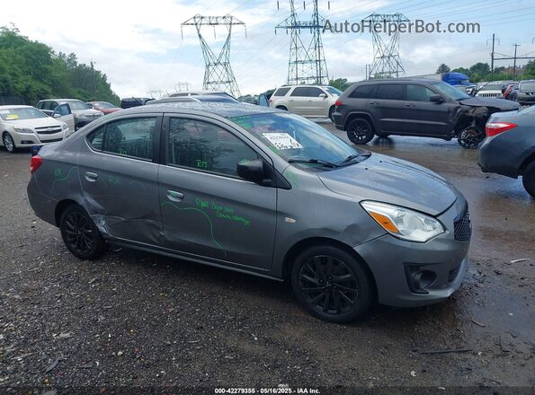 ML32F4FJ9LHF03097 2020 MITSUBISHI MIRAGE G4 Gray Вид спереду