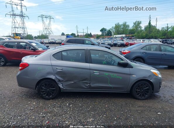ML32F4FJ9LHF03097 2020 MITSUBISHI MIRAGE G4 Gray Вид задньої частини салону
