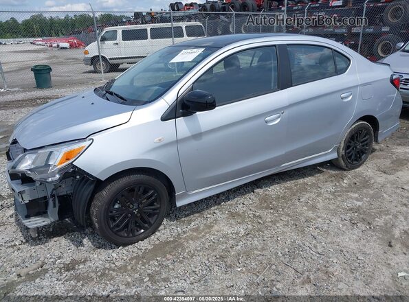 ML32FUFJ3RHF19143 2024 MITSUBISHI MIRAGE G4 Silver Front left
