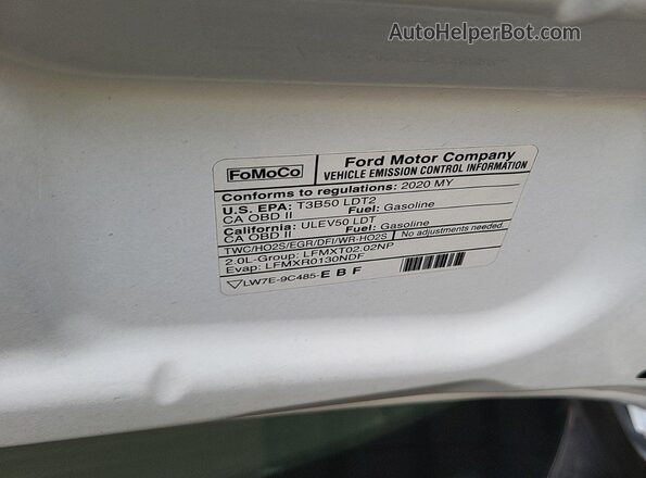 NM0LS7E24L1479674 2020 FORD TRANSIT CONNECT  