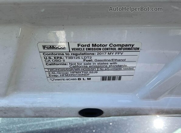 NM0LS7F75H1338307 2017 FORD TRANSIT CONNECT  Rear left