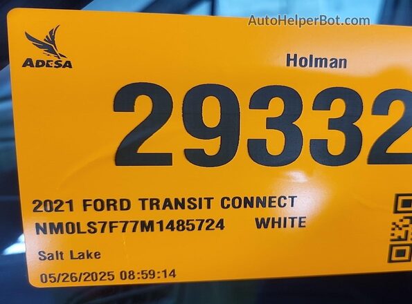NM0LS7F77M1485724 2021 FORD TRANSIT CONNECT  
