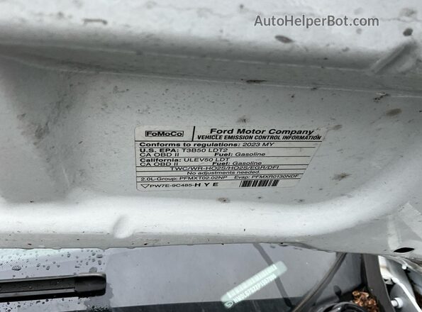 NM0LS7S22P1557086 2023 FORD TRANSIT CONNECT  Widok z tyłu