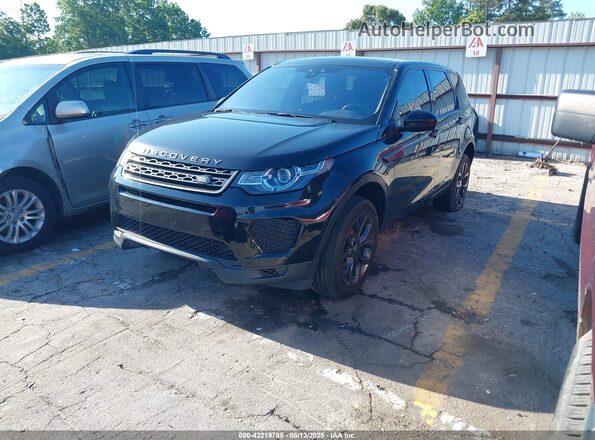 SALCR2FX4KH821814 2019 LAND ROVER DISCOVERY SPORT Black Przód lewy