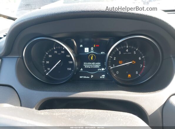 SALCR2FX4KH821814 2019 LAND ROVER DISCOVERY SPORT Black Widok tylnych siedzeń