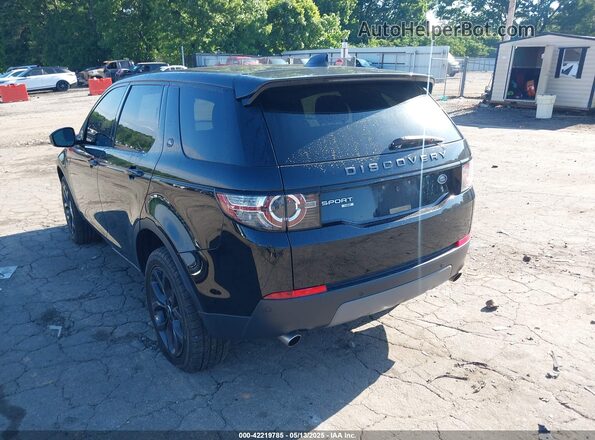 SALCR2FX4KH821814 2019 LAND ROVER DISCOVERY SPORT Black Tył lewy