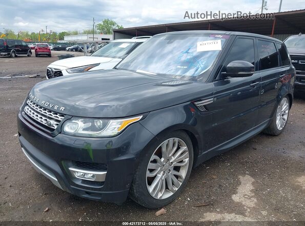 SALWR2KF1GA639286 2016 LAND ROVER RANGE ROVER SPORT Gray წინა მარცხენა ხედი სამი მეოთხედიდან