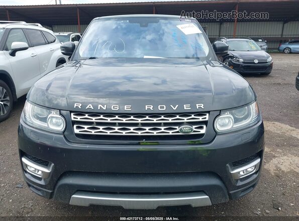 SALWR2KF1GA639286 2016 LAND ROVER RANGE ROVER SPORT Gray წინა ხედი