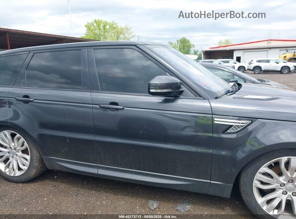 SALWR2KF1GA639286 2016 LAND ROVER RANGE ROVER SPORT Gray უკანა სალონის ხედი