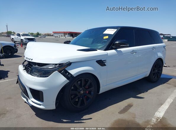 SALWS2RU3NA216568 2022 LAND ROVER RANGE ROVER SPORT White Przód lewy