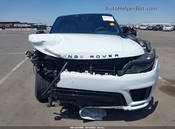 SALWS2RU3NA216568 2022 LAND ROVER RANGE ROVER SPORT White Widok wnętrza z tyłu