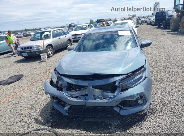 SHHFK7H9XMU402341 2021 HONDA CIVIC Gray ხელსაწყოთა პანელის ხედი