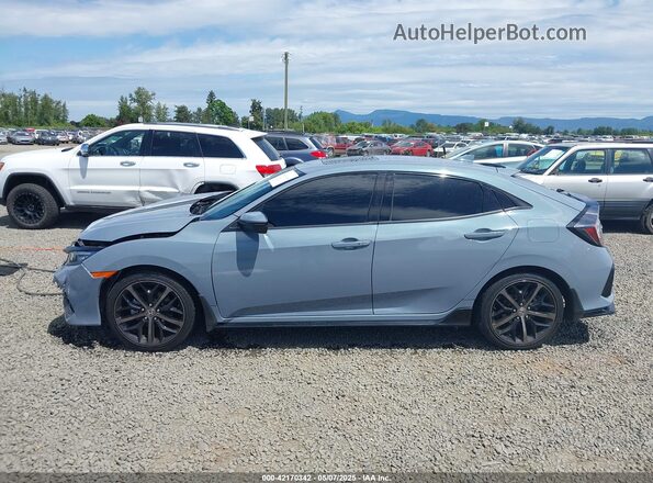 SHHFK7H9XMU402341 2021 HONDA CIVIC Gray სალონის 360-გრადუსიანი ხედი