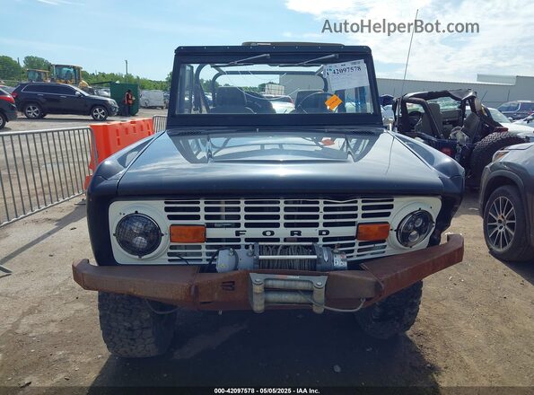 U15GL091251       1977 FORD BRONCO Черный Вид панели приборов