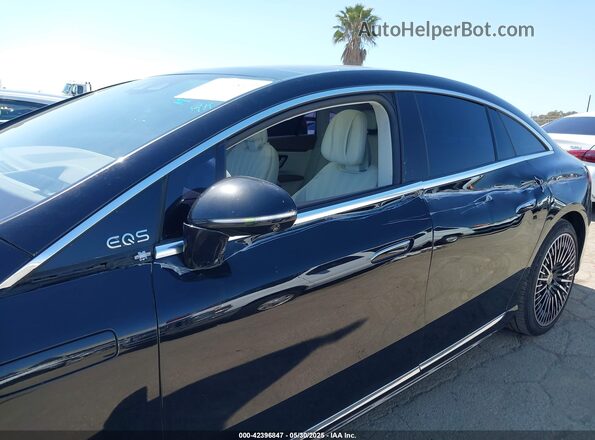 W1KCG2DB0PA033395 2023 MERCEDES-BENZ EQS 450+ Black Widok z przodu