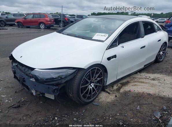 W1KCG2DB1NA007661 2022 MERCEDES-BENZ EQS 450+ Белый Передняя левая четверть