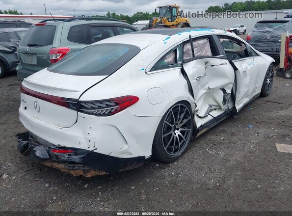 W1KCG2DB1NA007661 2022 MERCEDES-BENZ EQS 450+ Белый Задняя правая четверть