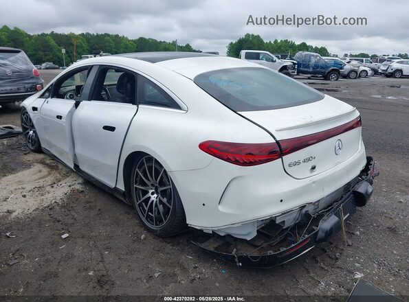 W1KCG2DB1NA007661 2022 MERCEDES-BENZ EQS 450+ Белый Задняя левая четверть